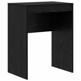 Bureau Anders Zwart eiken 60 x 40 x 76 cm Bewerkt hout 2