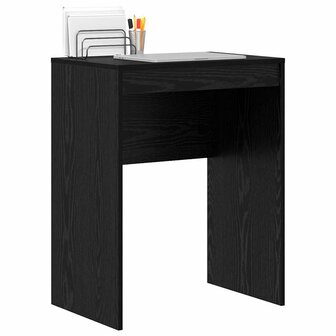 Bureau Anders Zwart eiken 60 x 40 x 76 cm Bewerkt hout 3