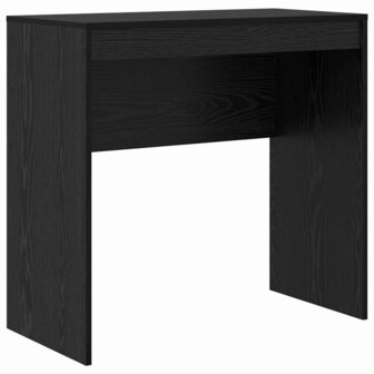 Bureau Anders Zwart eiken 80 x 40 x 76 cm Bewerkt hout 2