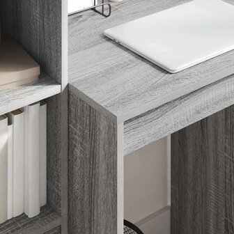 Bureau Grijs sonoma 60 x 50 x 76 cm Bewerkt hout 4