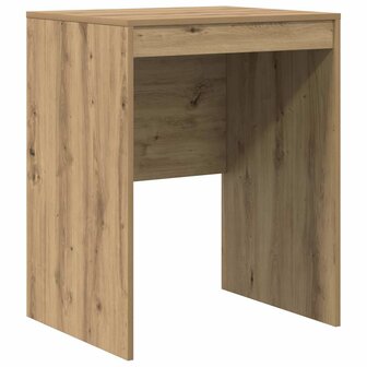 Bureau artisanaal eikenkleurig 60 x 50 x 76 cm Bewerkt hout 2