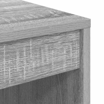 Bureau Grijs sonoma 70 x 50 x 76 cm Bewerkt hout 8