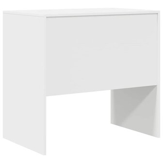 Bureau Wit 80 x 50 x 76 cm Bewerkt hout 7