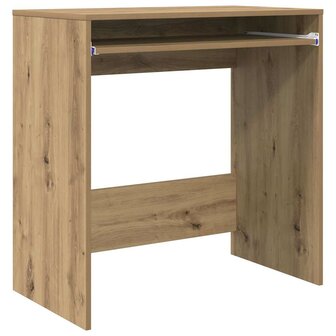 Bureau artisanaal eikenkleurig 77,5 x 43 x 79 cm Bewerkt hout 2