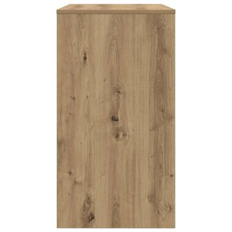 Bureau artisanaal eikenkleurig 77,5 x 43 x 79 cm Bewerkt hout 7
