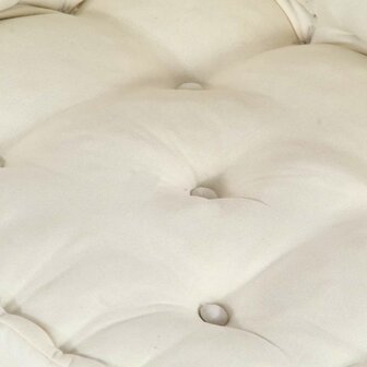 Modulaire poef 70x70x54 stof cr&egrave;me 8