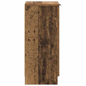 Dressoir Oud hout 30 x 30 x 70 cm Bewerkt hout 7