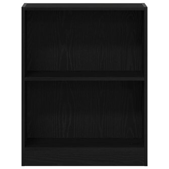 Boekenkast Zwart 60 x 24 x 76 cm Bewerkt hout 5