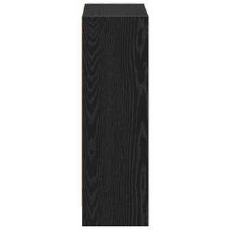 Boekenkast Zwart 60 x 24 x 76 cm Bewerkt hout 6