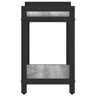 Boekenkast Grijs sonoma 40 x 30 x 48.5 cm Bewerkt hout 6