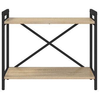 Boekenkast Sonoma eiken 60 x 30 x 48.5 cm Bewerkt hout 5