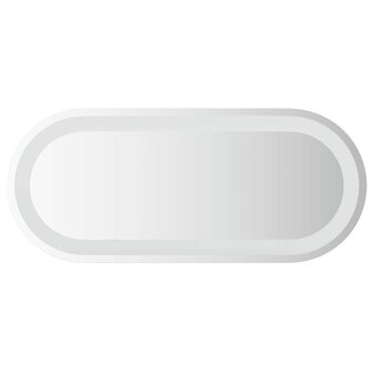 Badkamerspiegel LED ovaal 70x30 cm 2
