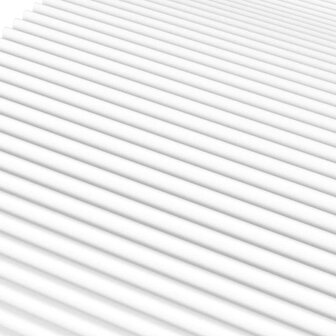 Schuimmatras hardheid H2 H3 80x210 cm wit 5