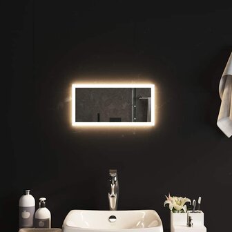 Badkamerspiegel LED 40x20 cm 1