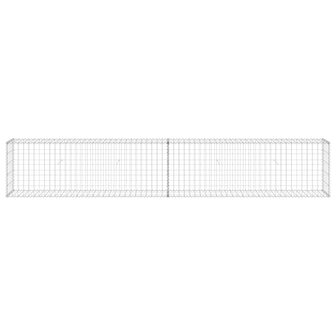 Schanskorfmuur met deksels 300x30x50 cm gegalvaniseerd staal 4