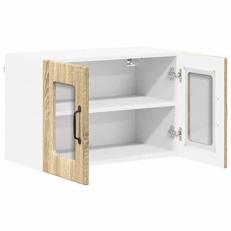 Keukenkast aan de muur met plank Sonoma Eiken 60 x 31 x 40 cm 5