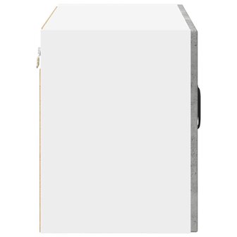 Keukenkast aan de muur Beton Grijs 60 x 31 x 40 cm Bewerkt hout 7