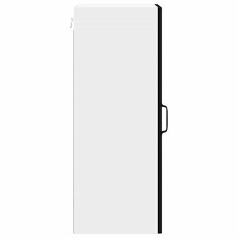 Keukenkast aan de muur Zwart 30 x 31 x 80 cm Bewerkt hout 7