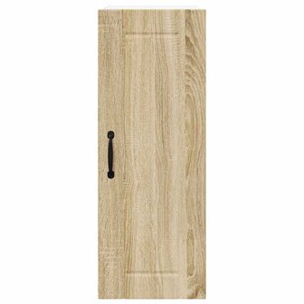 Keukenkast aan de muur met plank Sonoma Eiken 30 x 31 x 80 cm 6