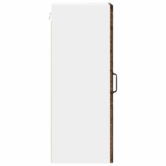 Keukenkast aan de muur Oud Hout 30 x 31 x 80 cm Bewerkt hout 7