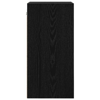Hangkast Riga Zwart eiken 30 x 29,5 x 60 cm Bewerkt hout 6