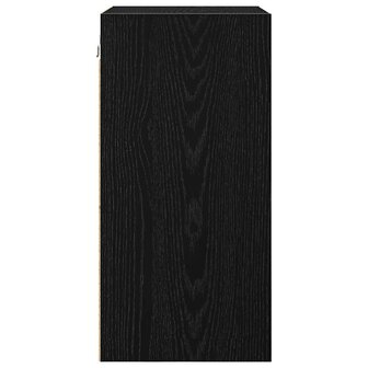 Hangkast Riga Zwart eiken 40 x 29,5 x 60 cm Bewerkt hout 6