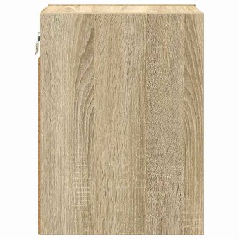 Hangkast Riga Sonoma Eiken 20 x 29,5 x 40 cm Bewerkt hout 6