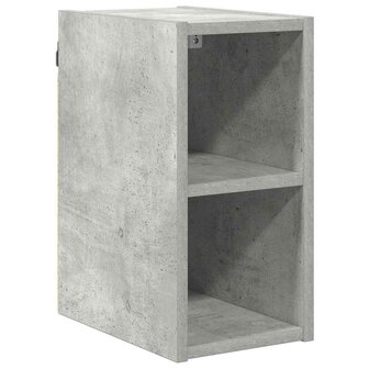 Hangkast Riga Beton Grijs 20 x 29,5 x 40 cm Bewerkt hout 2