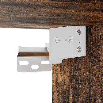 Hangkast Riga Gerookt eiken 20 x 29,5 x 40 cm Bewerkt hout 9