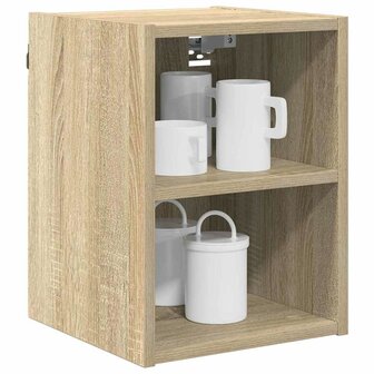 Hangkast Riga Sonoma Eiken 30 x 29,5 x 40 cm Bewerkt hout 3