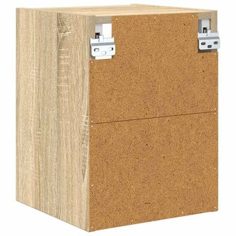 Hangkast Riga Sonoma Eiken 30 x 29,5 x 40 cm Bewerkt hout 7