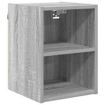 Hangkast Riga Grijs Sonoma 30 x 29,5 x 40 cm Bewerkt hout 2