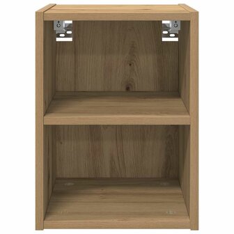 Hangkast Riga Artisan Eiken 30 x 29,5 x 40 cm Bewerkt hout 5