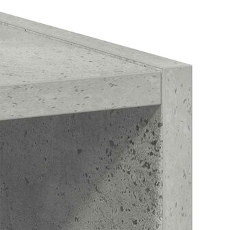 Hangkast Riga Beton Grijs 40 x 29,5 x 40 cm Bewerkt hout 8