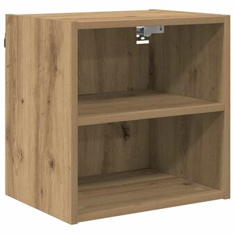 Hangkast Riga Artisan Eiken 40 x 29,5 x 40 cm Bewerkt hout 2