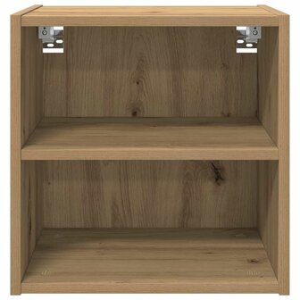 Hangkast Riga Artisan Eiken 40 x 29,5 x 40 cm Bewerkt hout 5