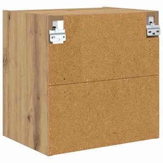 Hangkast Riga Artisan Eiken 40 x 29,5 x 40 cm Bewerkt hout 7