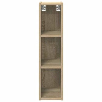 Hangkast Riga Sonoma Eiken 20 x 29,5 x 80 cm Bewerkt hout 5
