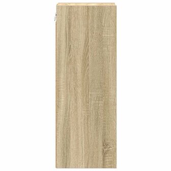 Hangkast Riga Sonoma Eiken 20 x 29,5 x 80 cm Bewerkt hout 6