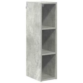 Hangkast Riga Beton Grijs 20 x 29,5 x 80 cm Bewerkt hout 2