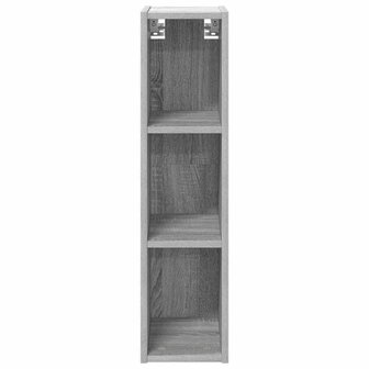 Hangkast Riga Grijs Sonoma 20 x 29,5 x 80 cm Bewerkt hout 5