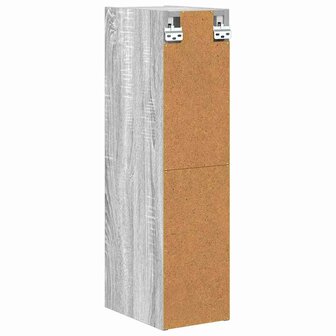 Hangkast Riga Grijs Sonoma 20 x 29,5 x 80 cm Bewerkt hout 7