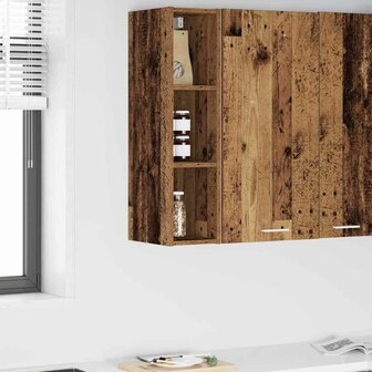 Hangkast met plank Riga Oud Hout 20 x 29,5 x 80 cm Bewerkt hout 1