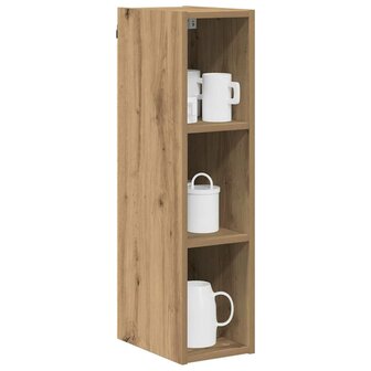 Hangkast Riga Artisan Eiken 20 x 29,5 x 80 cm Bewerkt hout 3