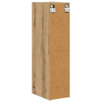 Hangkast Riga Artisan Eiken 20 x 29,5 x 80 cm Bewerkt hout 7