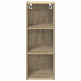 Hangkast Riga Sonoma Eiken 30 x 29,5 x 80 cm Bewerkt hout 5