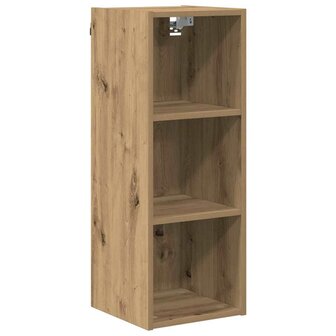 Hangkast Riga Artisan Eiken 30 x 29,5 x 80 cm Bewerkt hout 2