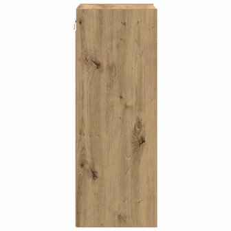 Hangkast Riga Artisan Eiken 30 x 29,5 x 80 cm Bewerkt hout 6