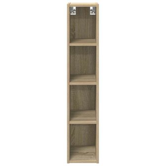 Hangkast Riga Sonoma Eiken 20 x 29,5 x 100 cm Bewerkt hout 5