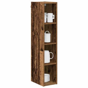 Hangkast Riga Oud Hout 20 x 29,5 x 100 cm Bewerkt hout 3